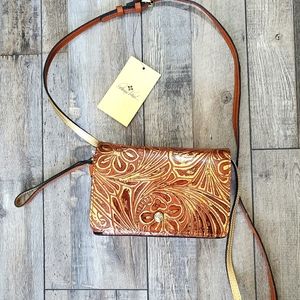 Patricia nash francia metallic crossbody p…